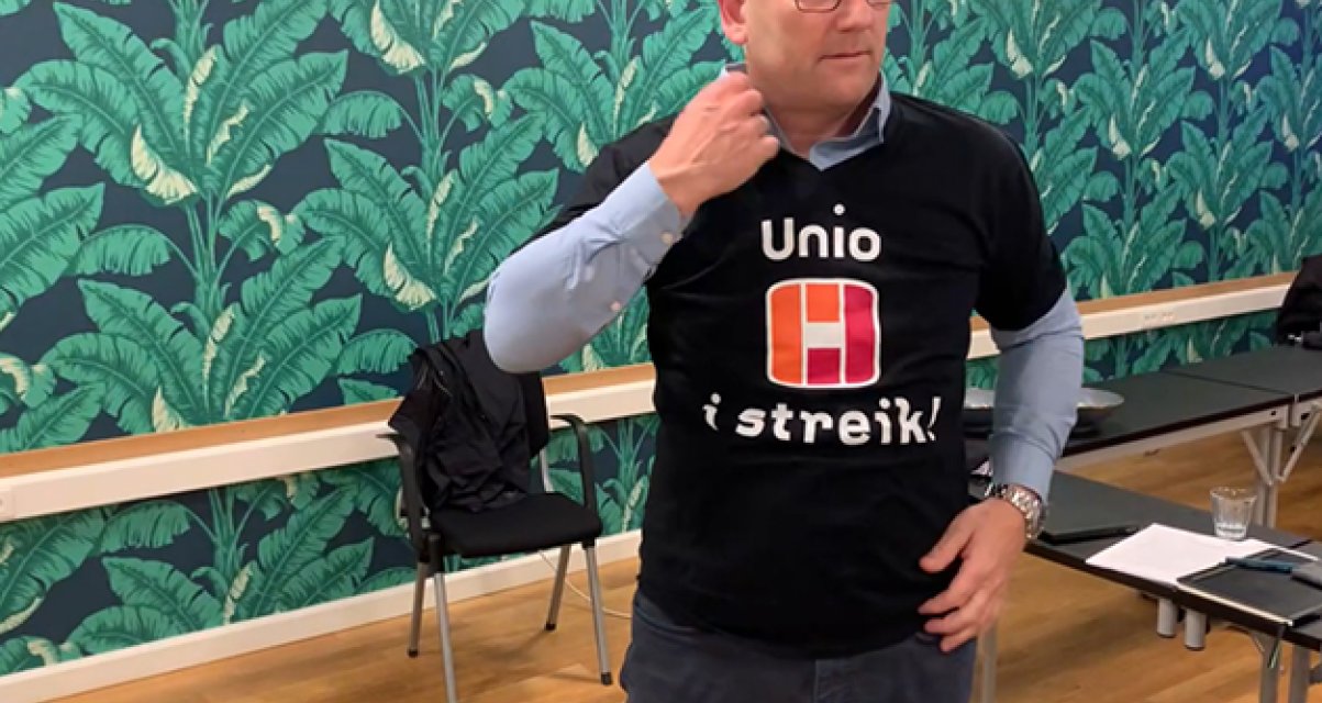 Steffen Handal, leder Unio kommune