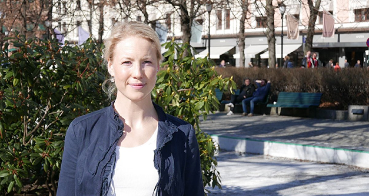 Studentrepresentant Christina Kjeserud