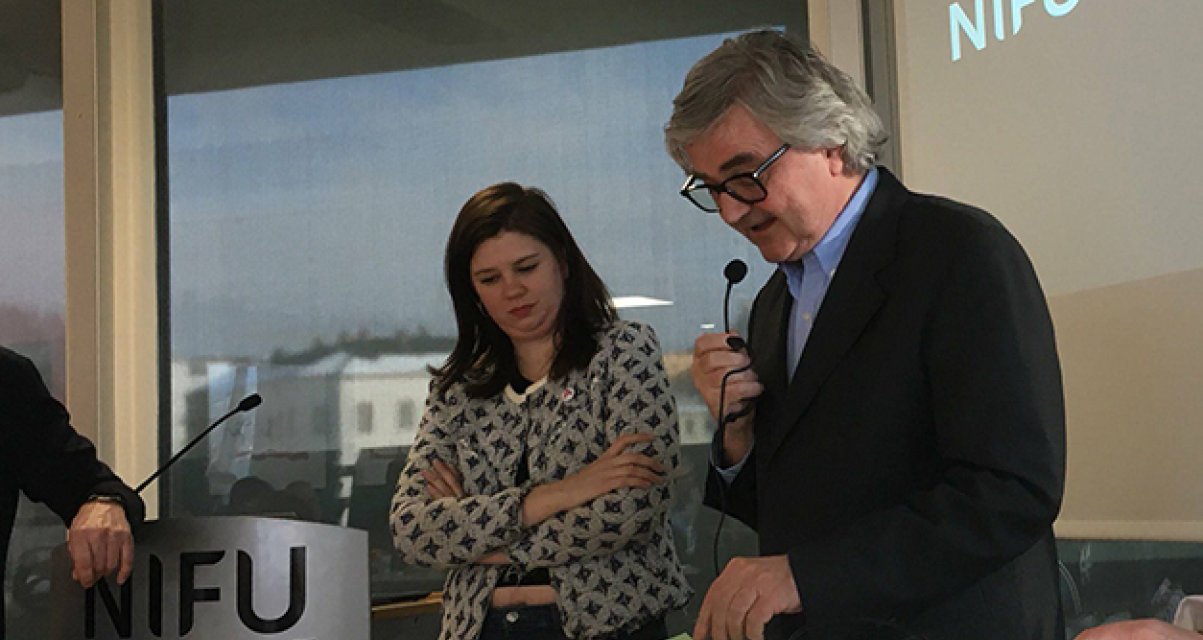 nifu_karrieresystem_0218.jpg Petter Aaslestad og Sofie A.E. Høgestøl (AYF)